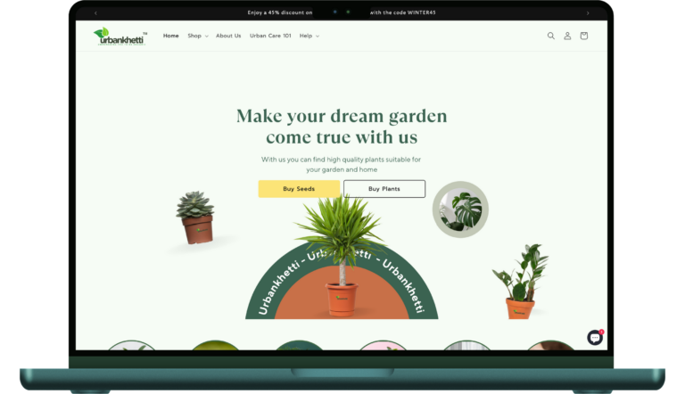 Best online nursery near you get your plants plant food and much more from urbankhetti.com